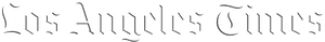 Los Angeles Times Logo in white
